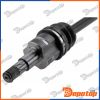 Demi-Arbre de Transmission MTM droite pour OPEL | NPW-PL-131, 5374138
